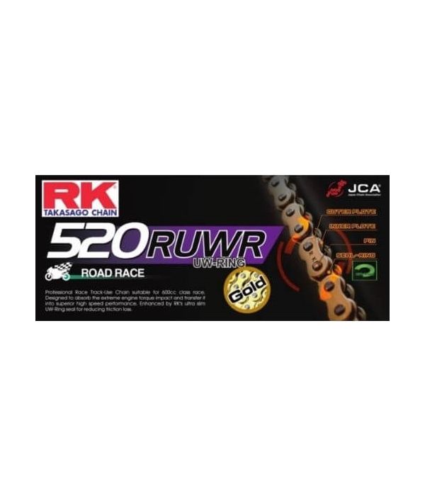 Cadena RK 520 RUWR con UW ring