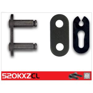 Eslabón de unión cadena RK 520 KXZ enganche clip